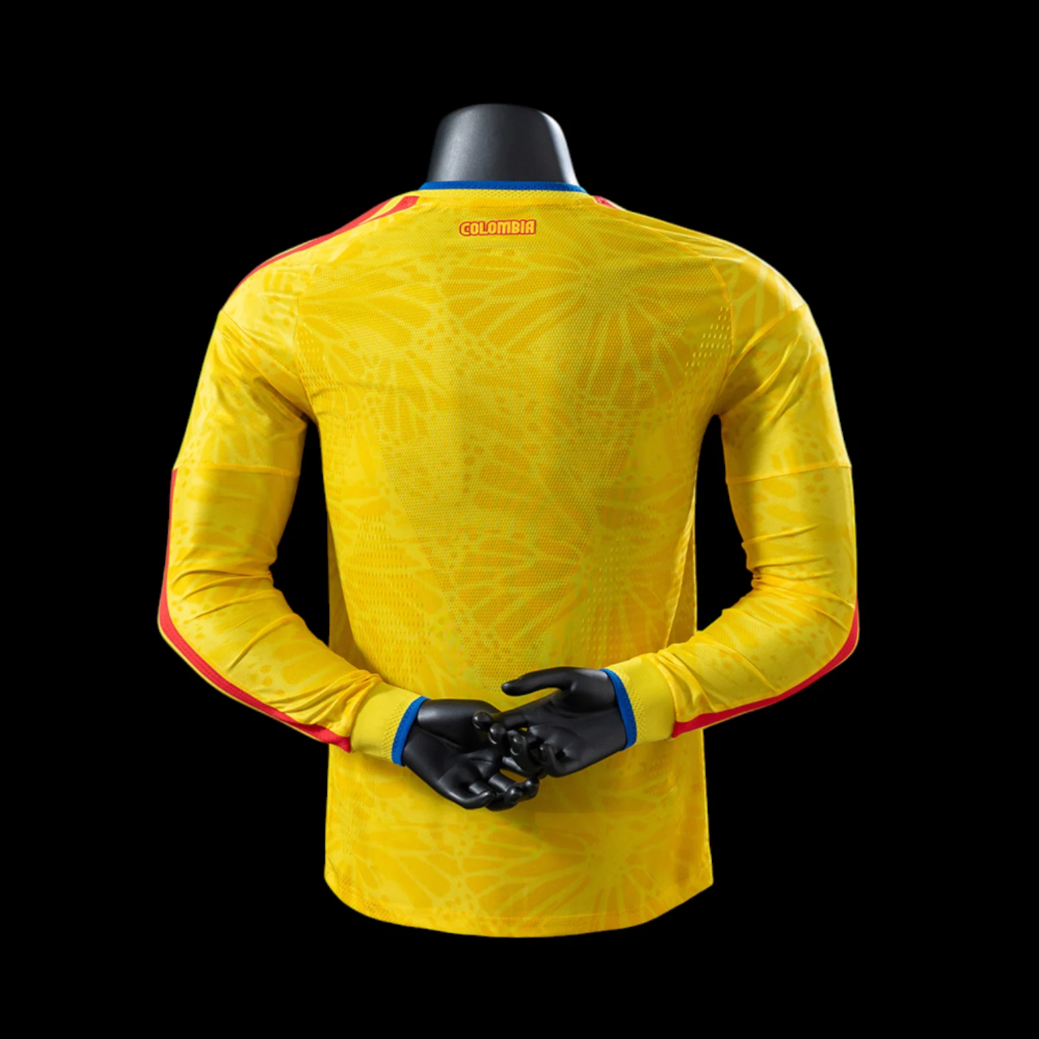 Vue arrière Colombie Maillot Manches Longues Domicile 2627 – Version Player